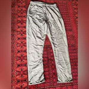 mnml Everyday Nylon Pants Charcoal Gray Size L Tech Cargo Pants Drawstring